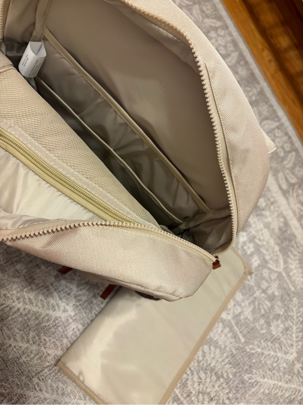 Sprucely Diaper Bag Backpack - Oat - Picture 6 of 6